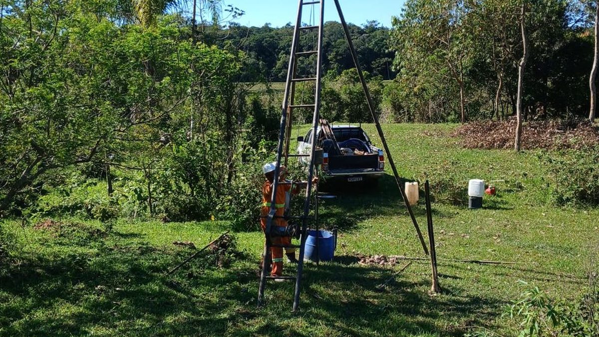 Equipe da NEV Geotecnia em campo — Brusque